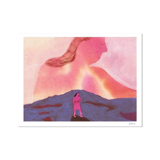 Charlotte Ager | And Breathe Fine Art Print