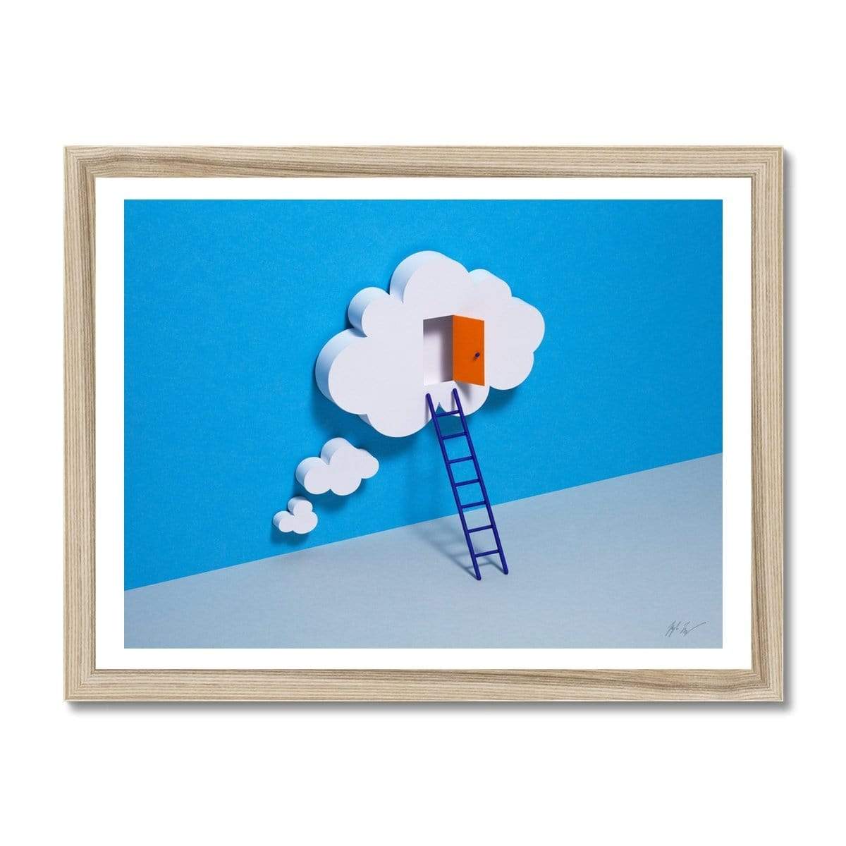 Prodigi Fine art 16"x12" / Natural Frame Kyle Bean | Thought Portal