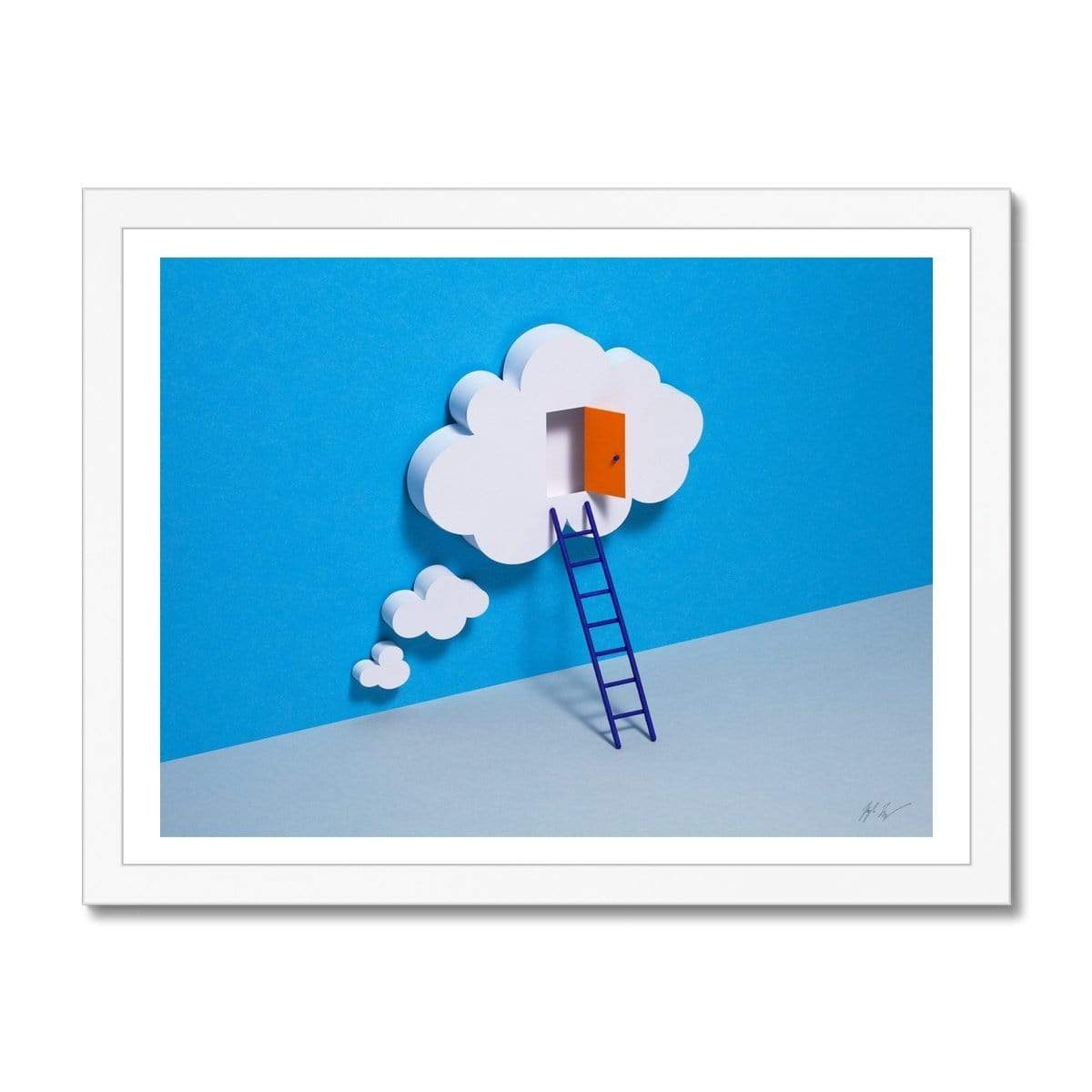 Prodigi Fine art 16"x12" / White Frame Kyle Bean | Thought Portal