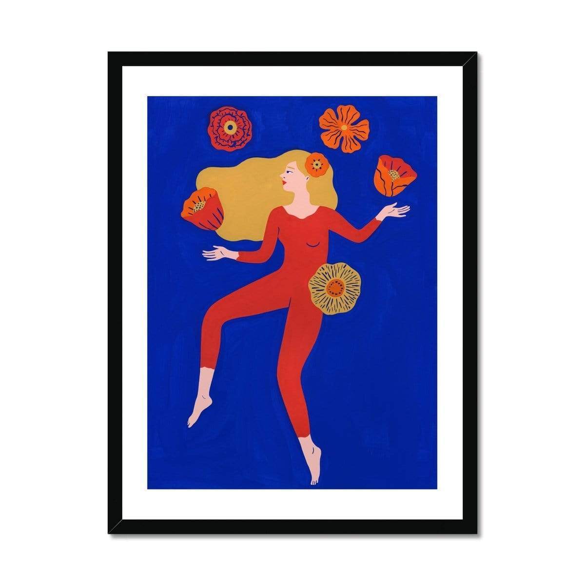 Prodigi Fine art 18"x24" / Black Frame Agathe Singer | Jongleuse