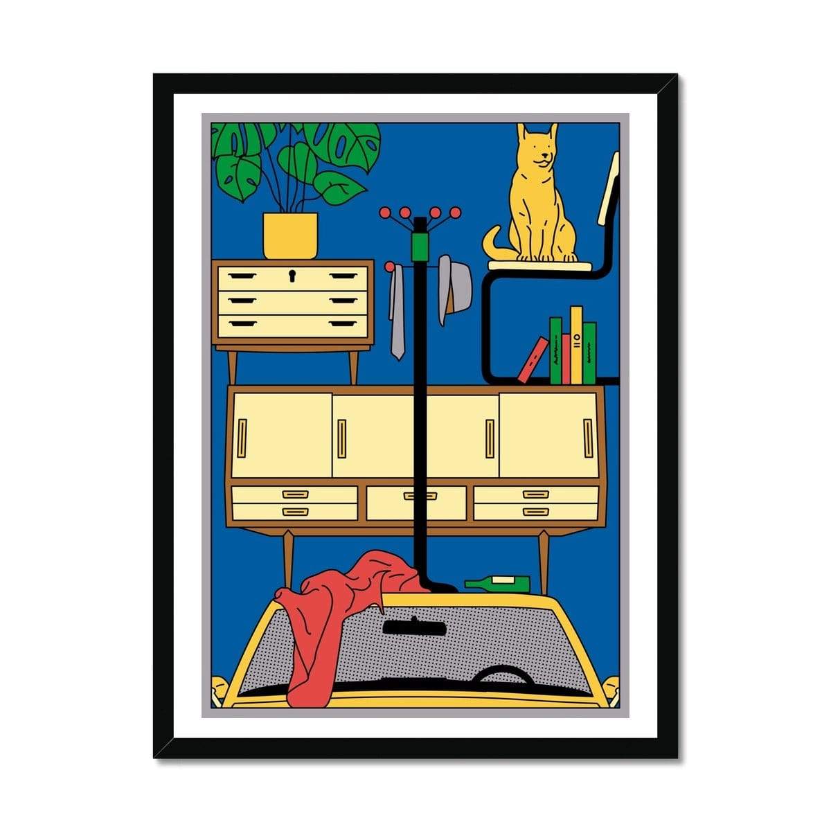 Prodigi Fine art 18"x24" / Black Frame Albert Tercero | Road