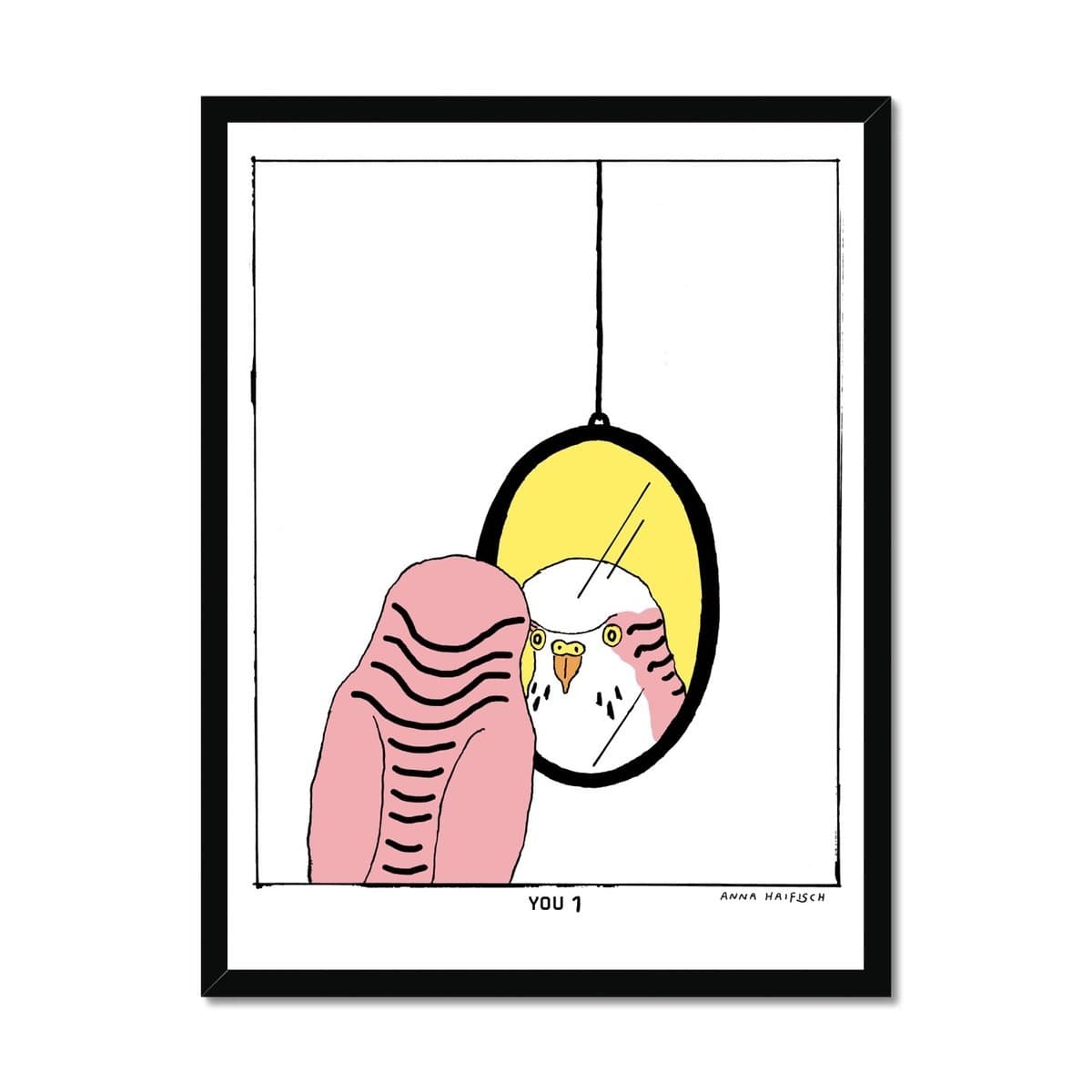 Prodigi Fine art 18"x24" / Black Frame Anna Haifisch | You 1