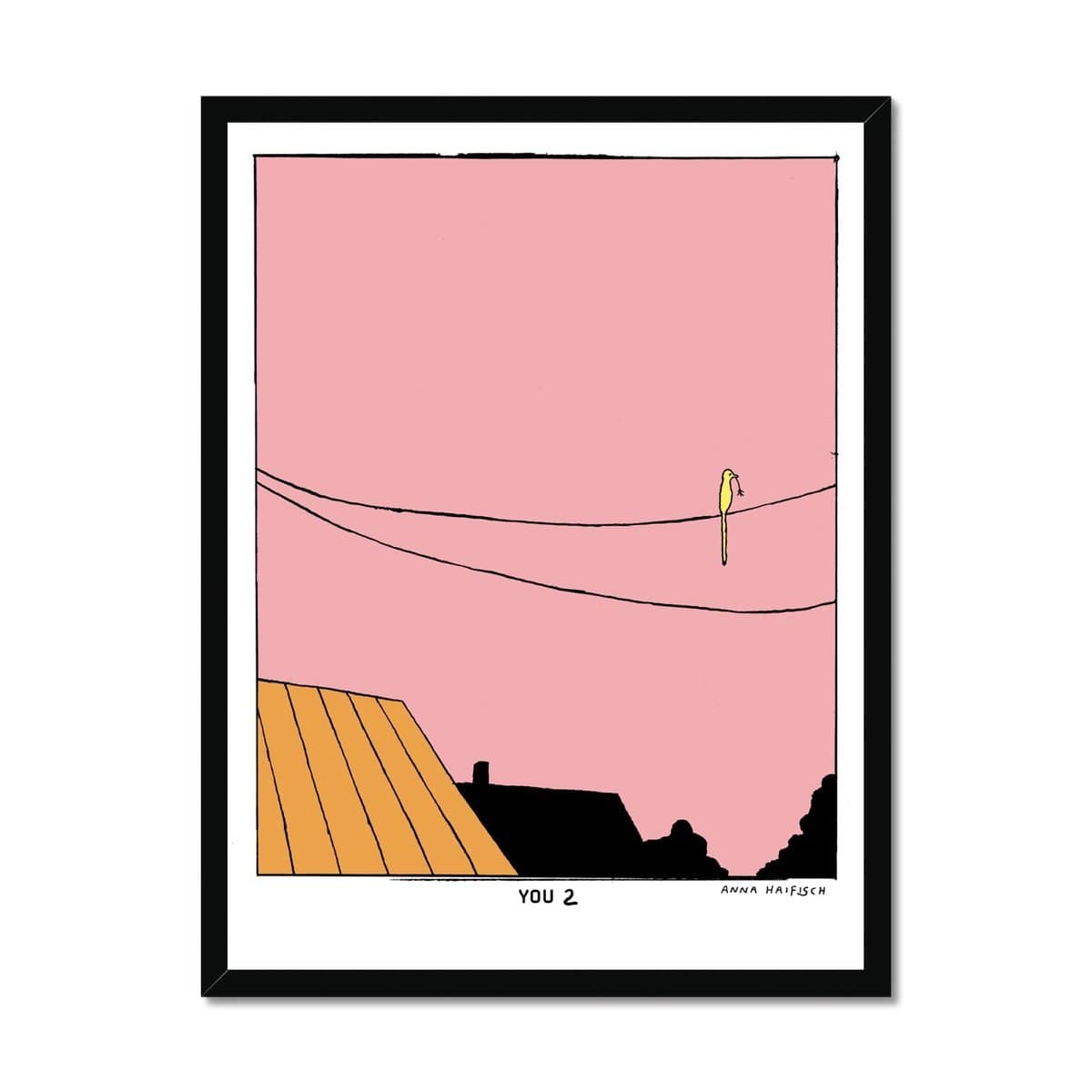 Prodigi Fine art 18"x24" / Black Frame Anna Haifisch | You 2