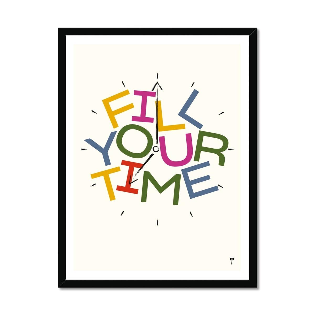Prodigi Fine art 18"x24" / Black Frame Ben Longden | Fill Your Time