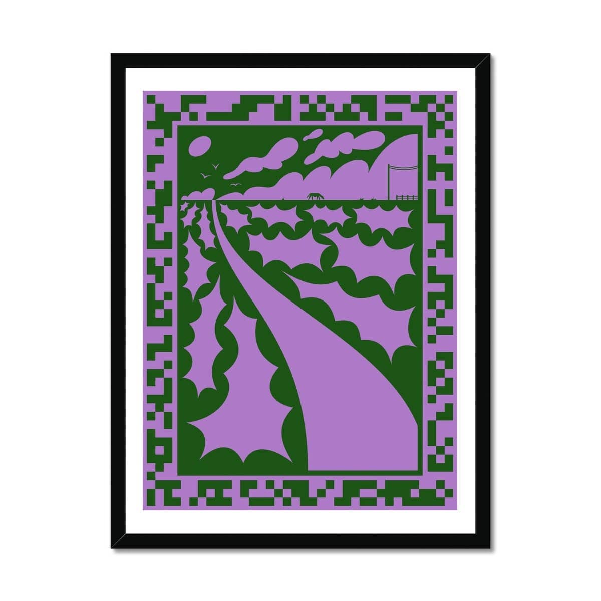 Prodigi Fine art 18"x24" / Black Frame Benedikt Luft Framed Print