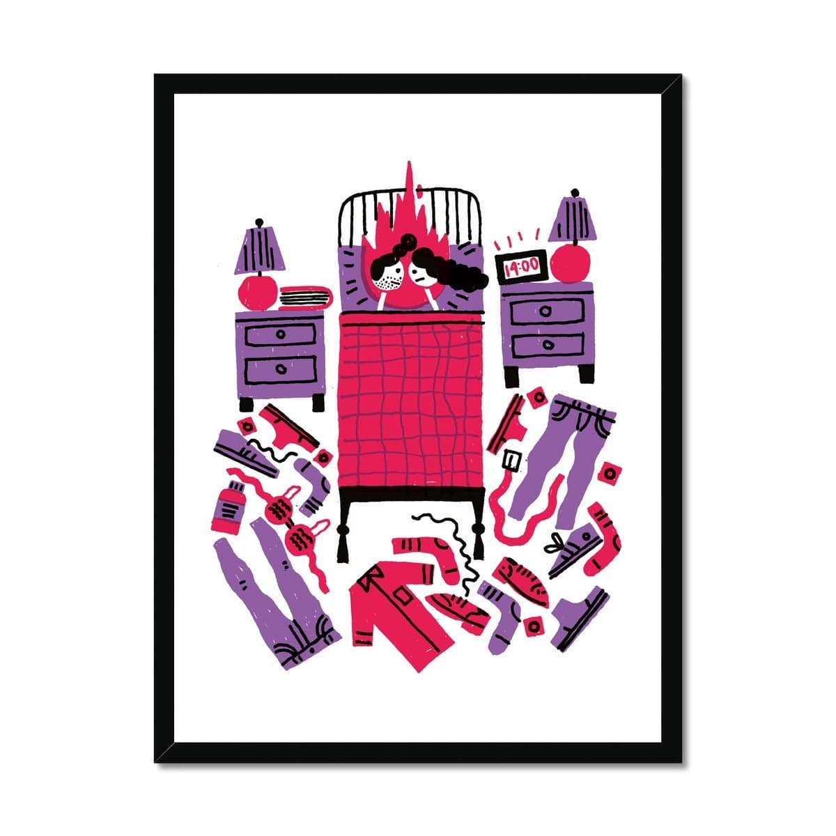 Prodigi Fine art 18"x24" / Black Frame Benoit Tardif | Passion