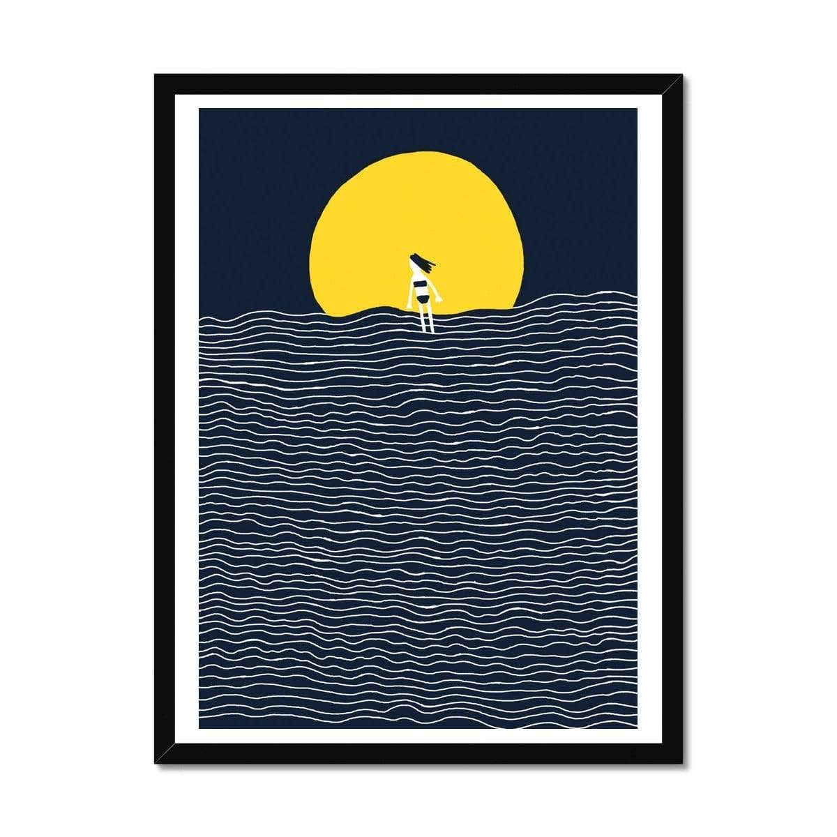 Prodigi Fine art 18"x24" / Black Frame Benoit Tardif | The Singularity is Near