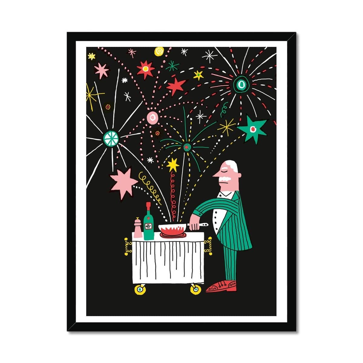 Prodigi Fine art 18"x24" / Black Frame Benoit Tardif | Trolley