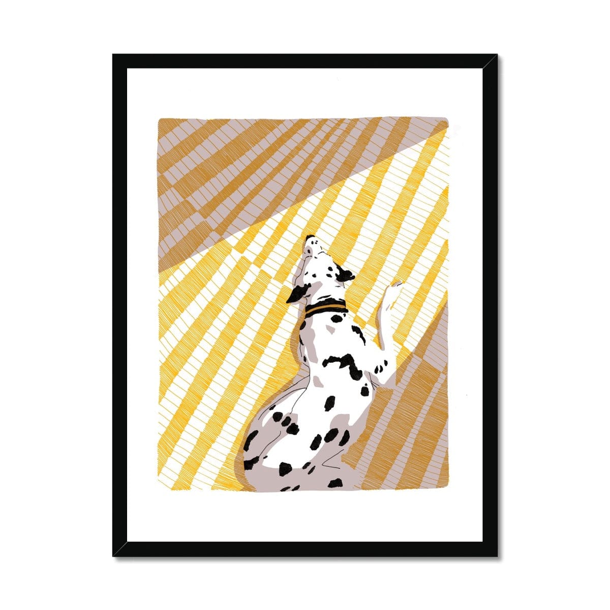 Prodigi Fine art 18"x24" / Black Frame Blanca Framed Print