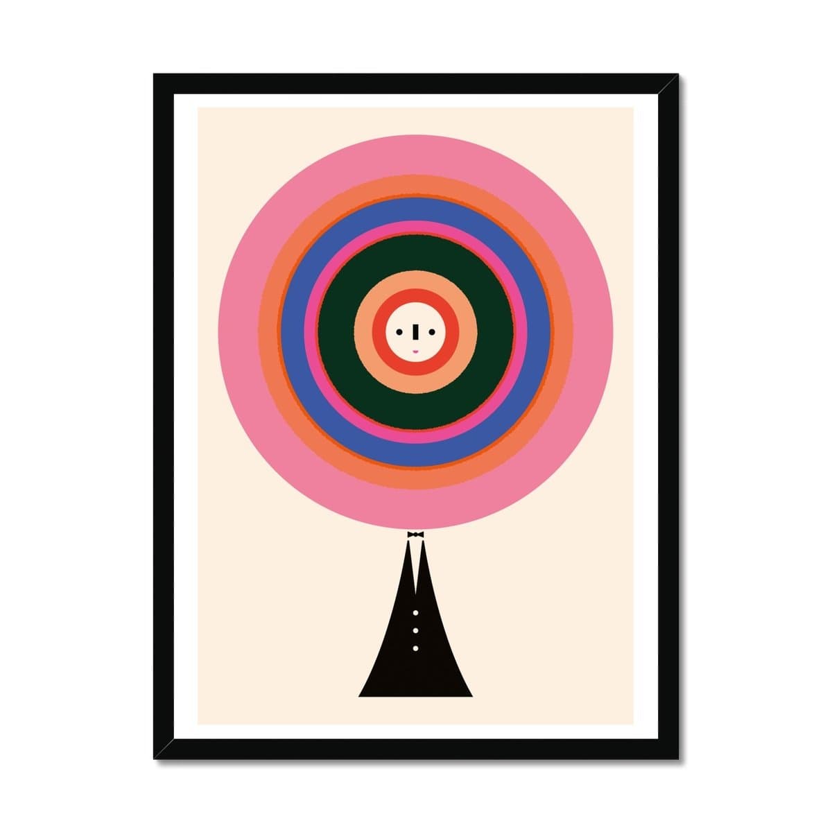 Prodigi Fine art 18"x24" / Black Frame Bratislav Milenkovic | Bright Guy 2