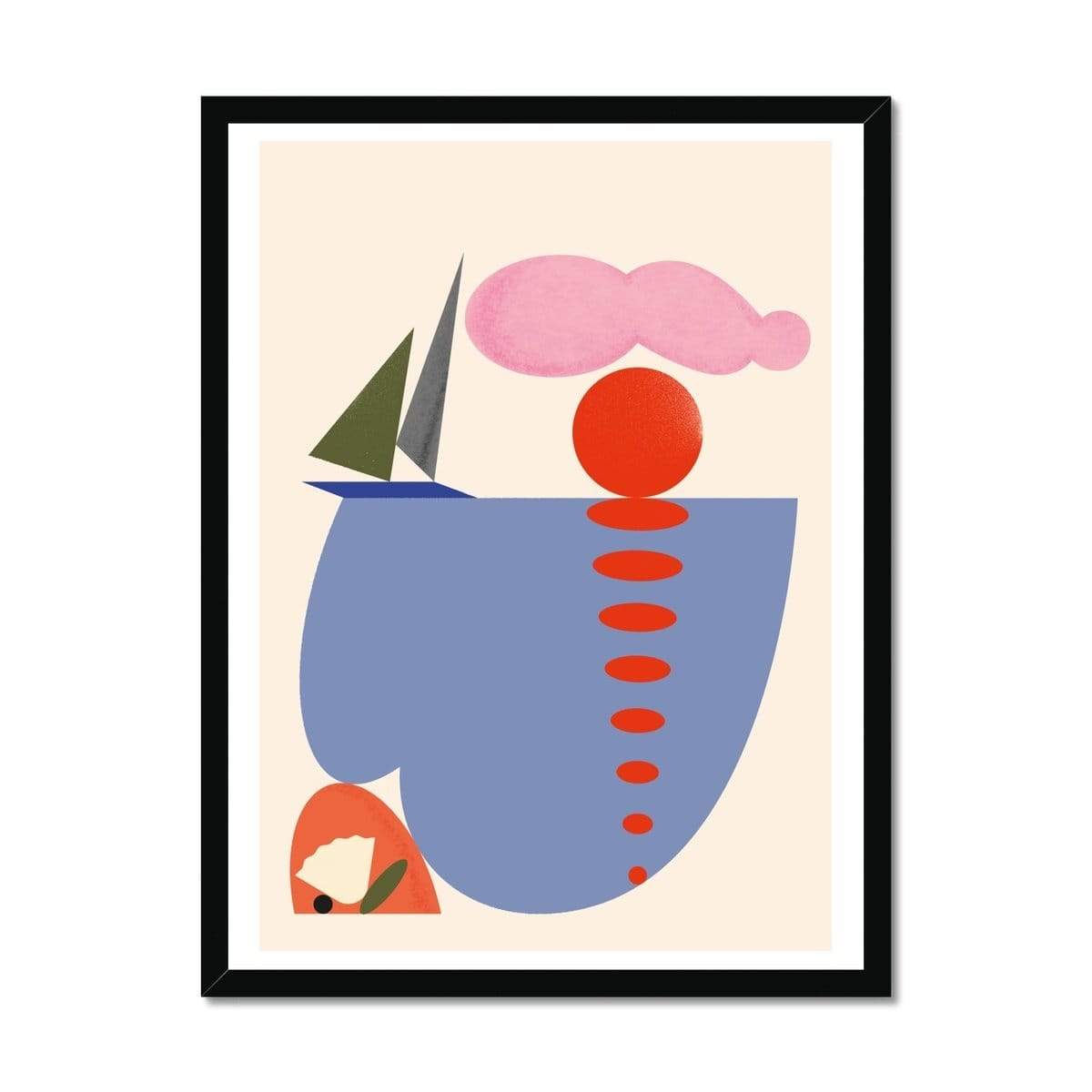 Prodigi Fine art 18"x24" / Black Frame Bratislav Milenković | Summer II