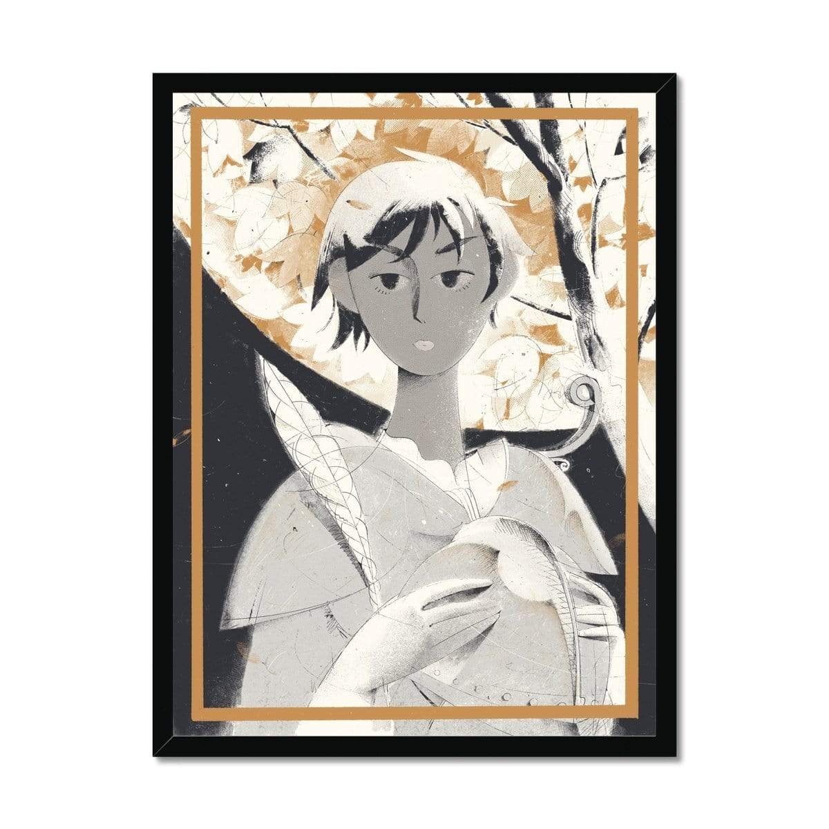 Prodigi Fine art 18"x24" / Black Frame Casca Framed Print