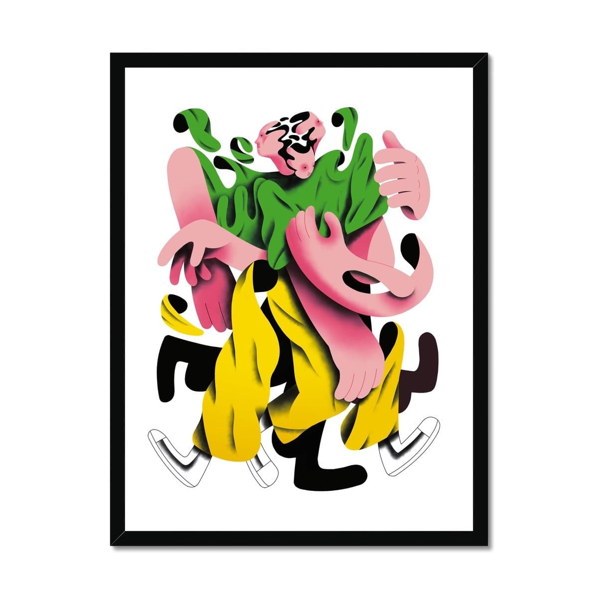 Prodigi Fine art 18"x24" / Black Frame Cathal Duane | Distracted Framed Print