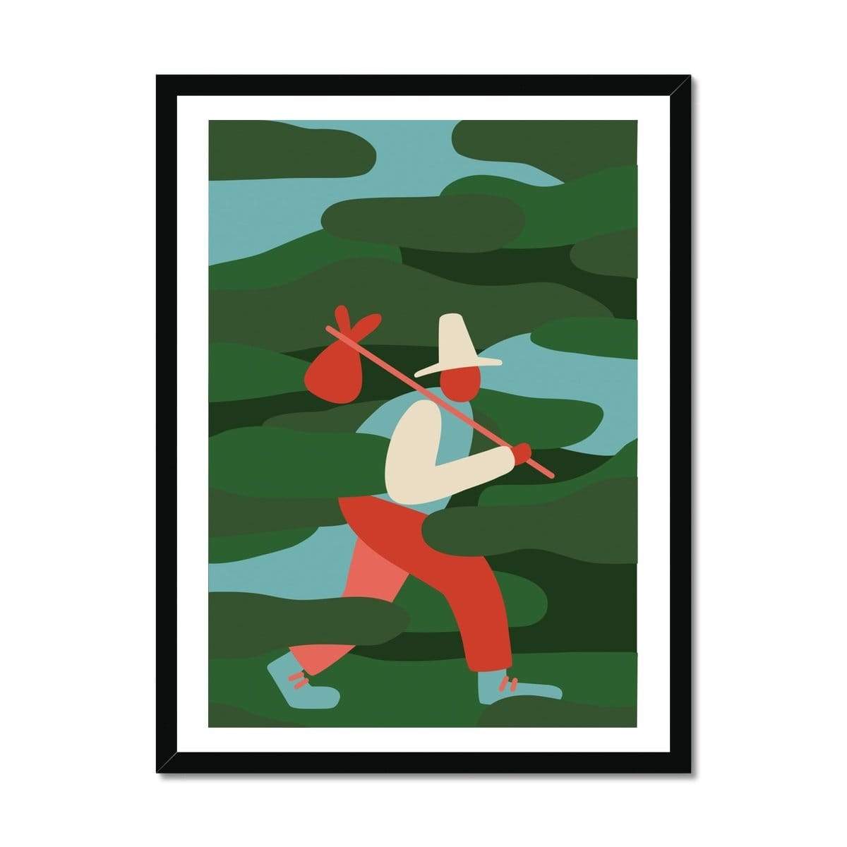 Prodigi Fine art 18"x24" / Black Frame Cecile Gariepy | Goodbye