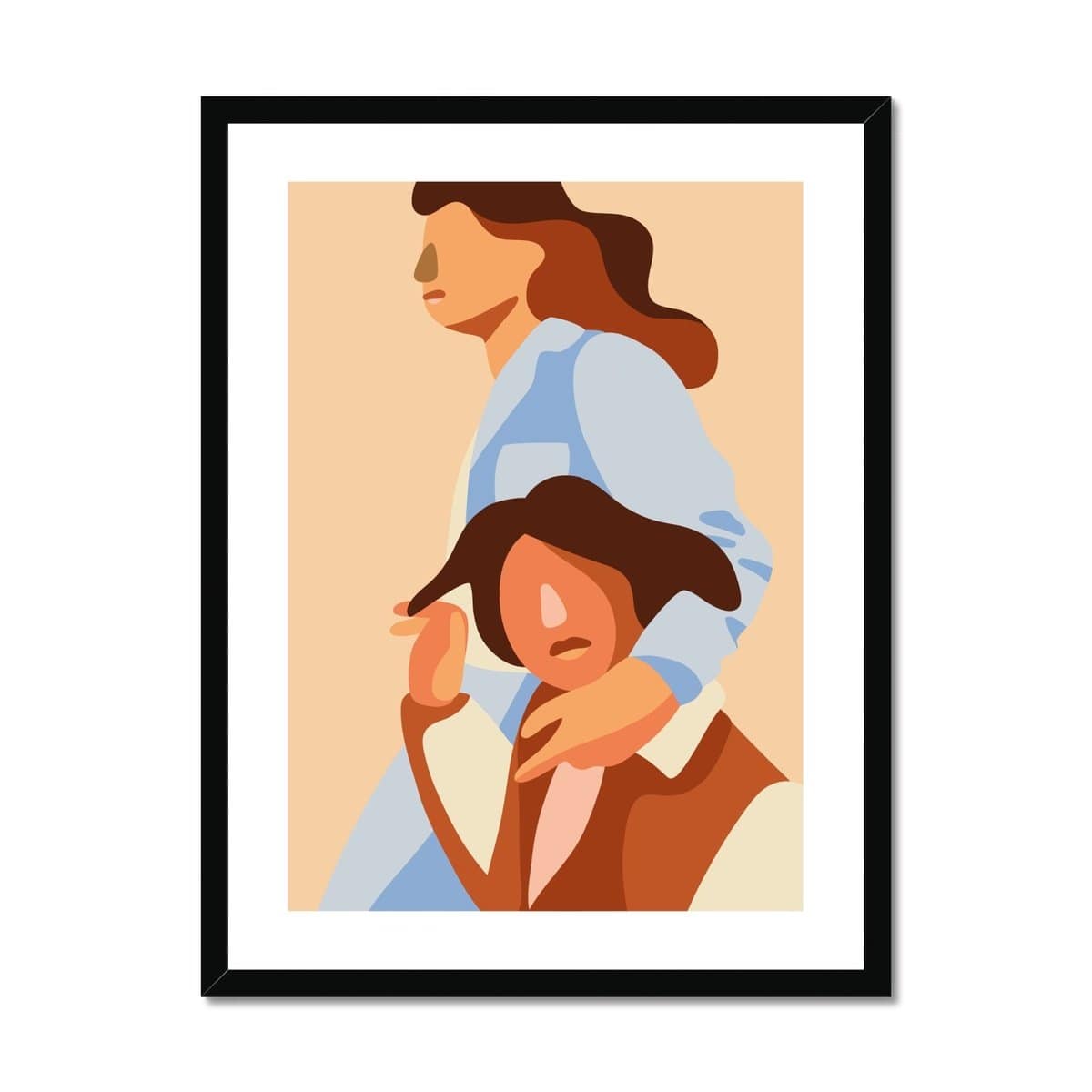 Prodigi Fine art 18"x24" / Black Frame Cecile Gariepy | Tribute To Susan Meiselas 3