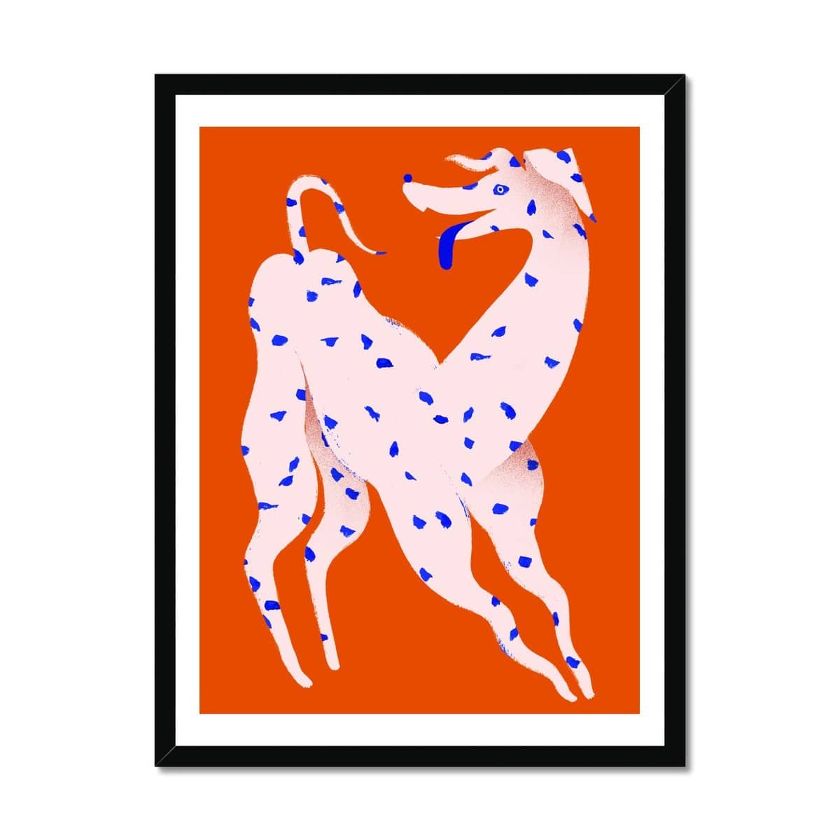 Prodigi Fine art 18"x24" / Black Frame Charlotte Dumortier | Dog