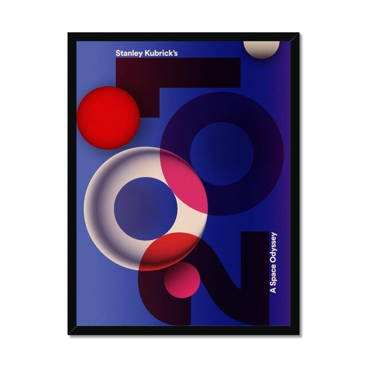 Prodigi Fine art 18"x24" / Black Frame Chris Clarke | 2001 A Space Odyssey