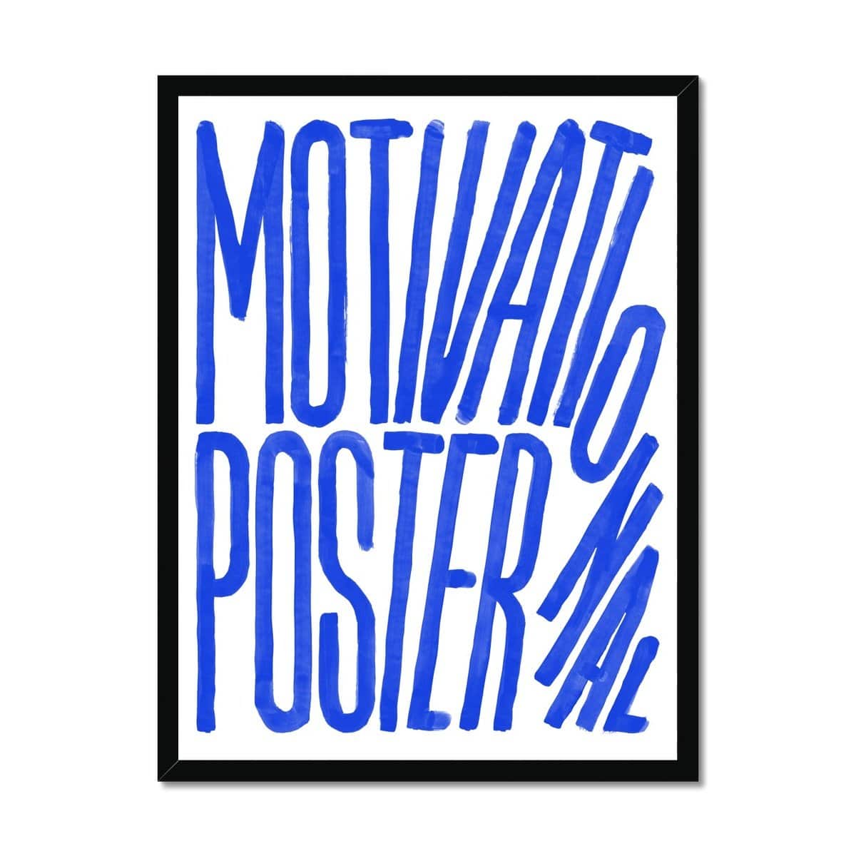 Prodigi Fine art 18"x24" / Black Frame Chris Clarke | Motivational Poster