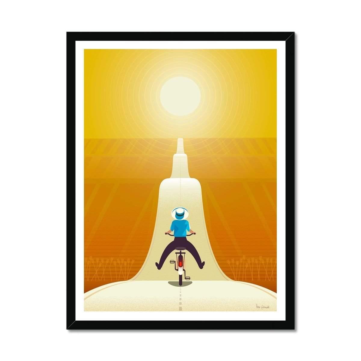 Prodigi Fine art 18"x24" / Black Frame Climate is Everything Framed Print