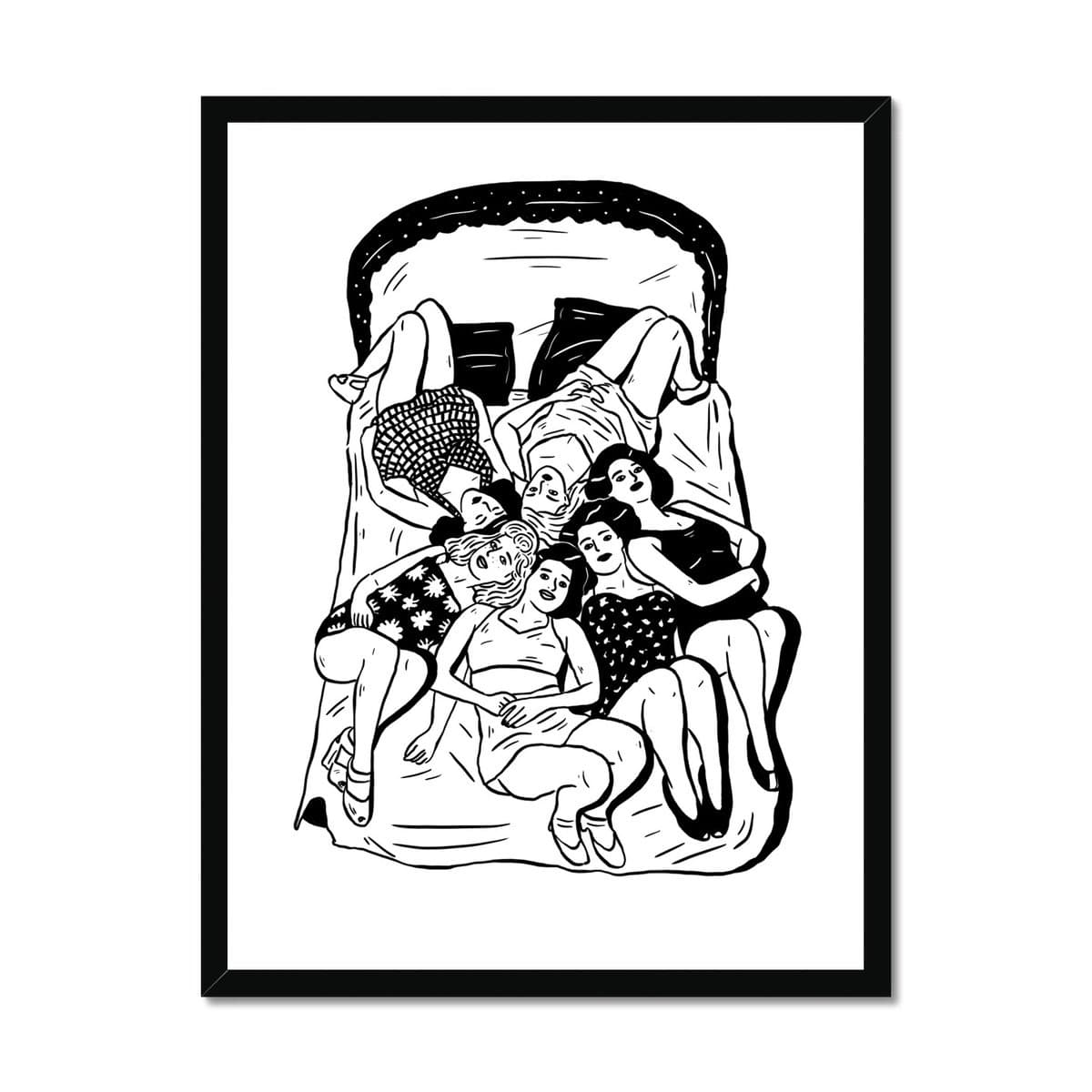 Prodigi Fine art 18"x24" / Black Frame Cloé Bourguignon | Girls