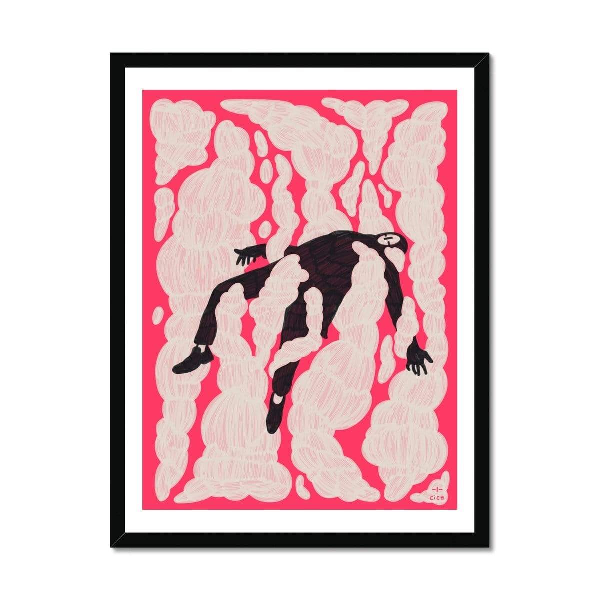 Prodigi Fine art 18"x24" / Black Frame Cristian Iacob | New Mindset