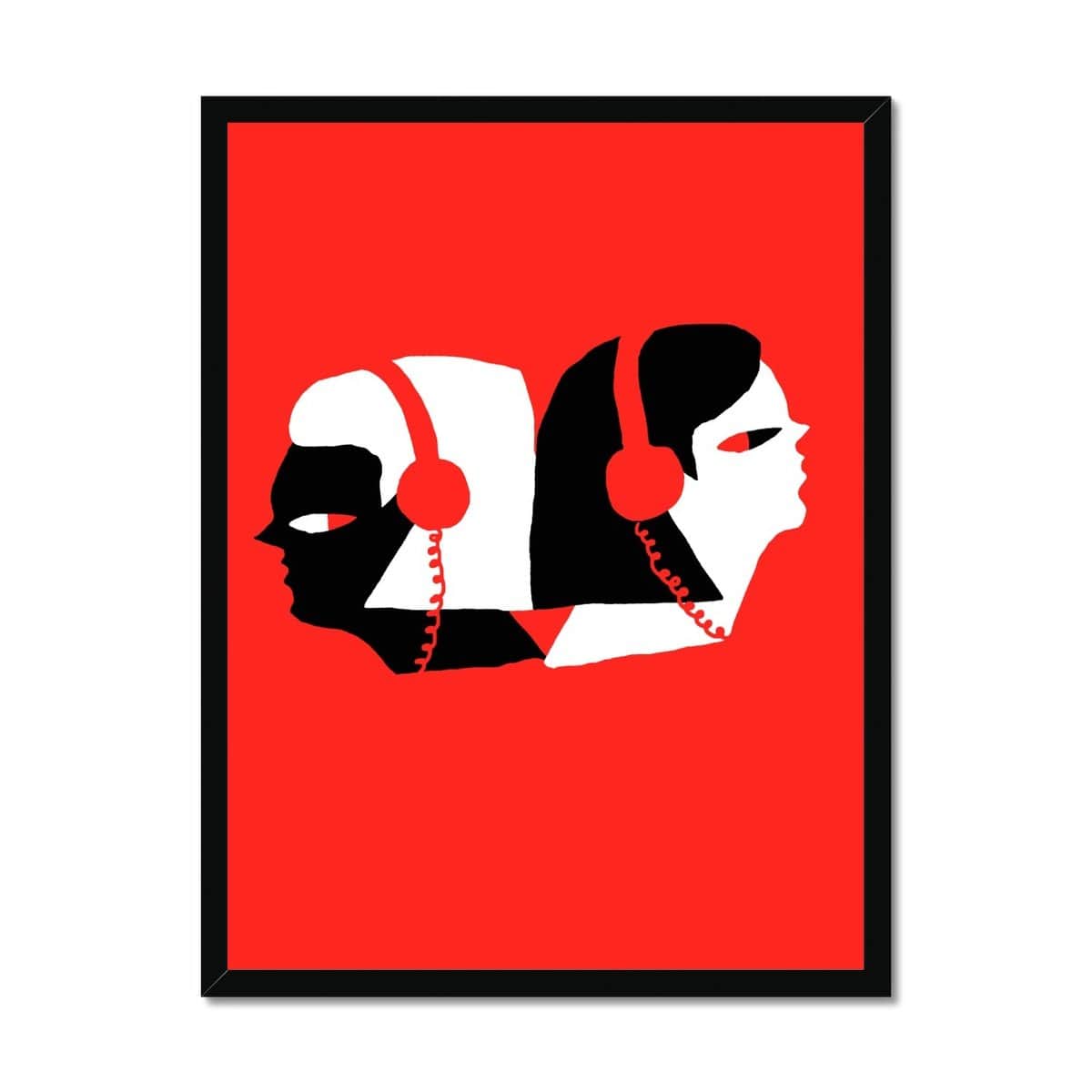 Prodigi Fine art 18"x24" / Black Frame Daniel Zender | Headphones