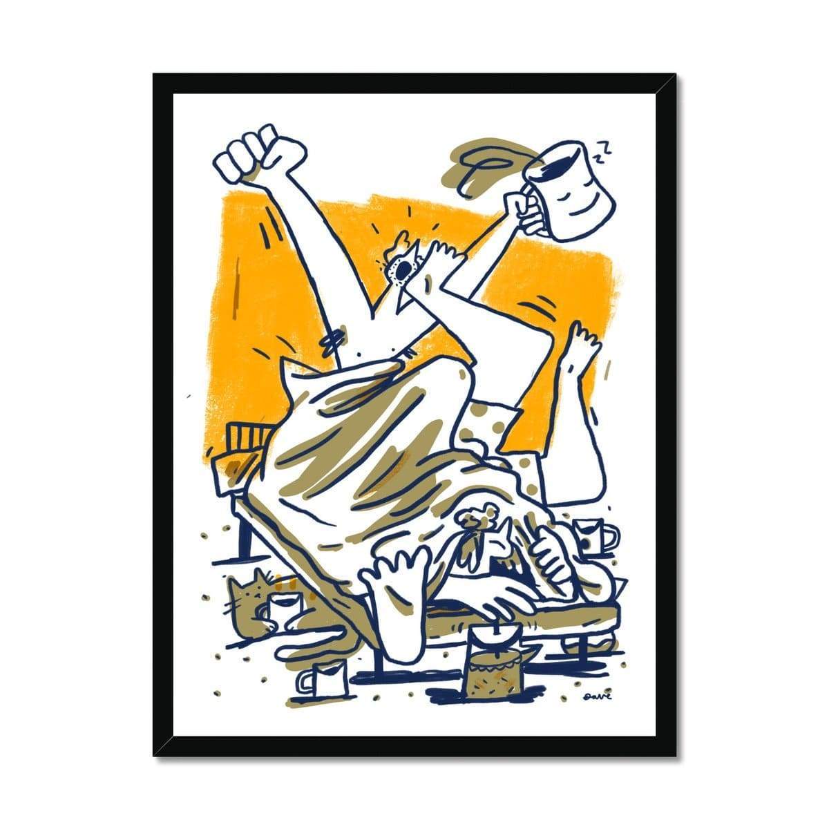 Prodigi Fine art 18"x24" / Black Frame David J McMillan | Rise and Grind