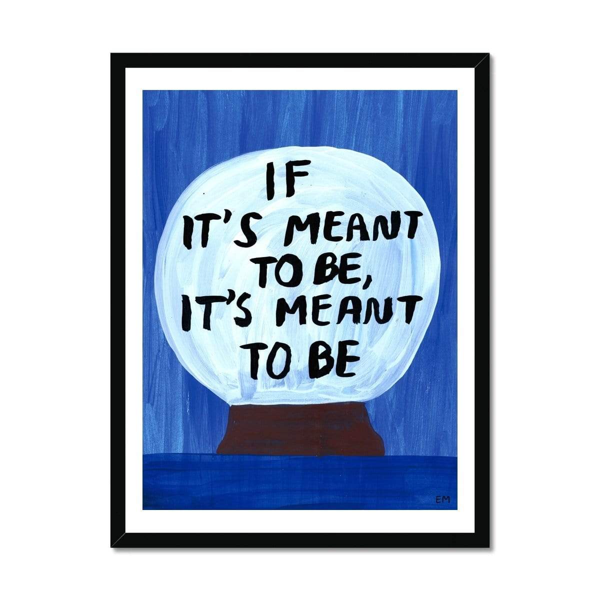 Prodigi Fine art 18"x24" / Black Frame Eleonora Marton | Meant to Be