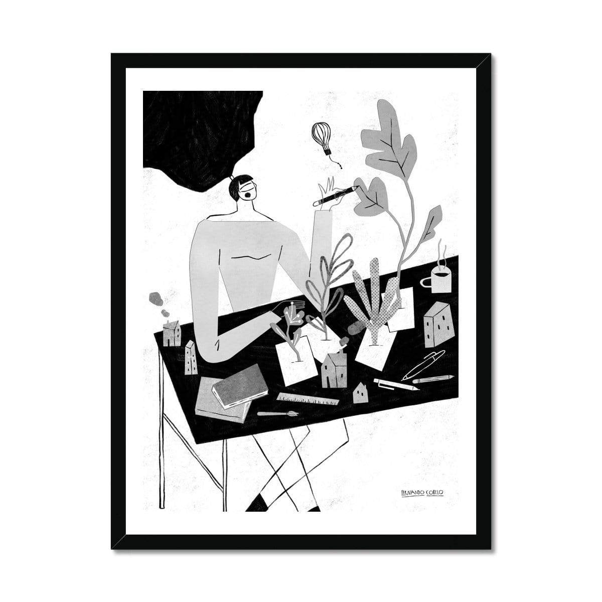 Prodigi Fine art 18"x24" / Black Frame Fernando Cobelo | The Beauty of Creation