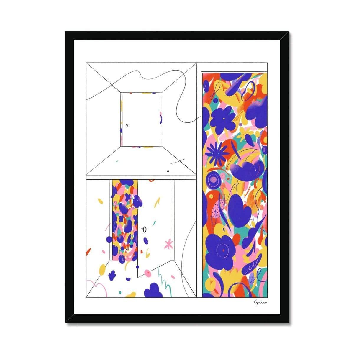 Prodigi Fine art 18"x24" / Black Frame Gizem Vural  | Let it Go