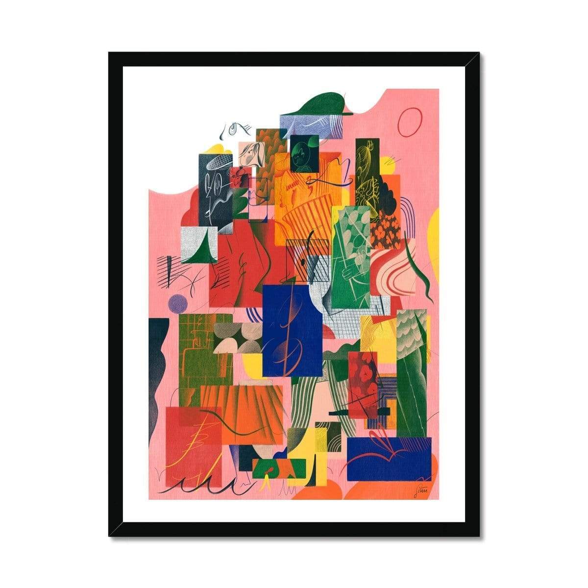 Prodigi Fine art 18"x24" / Black Frame Gizem Vural | Take a Walk