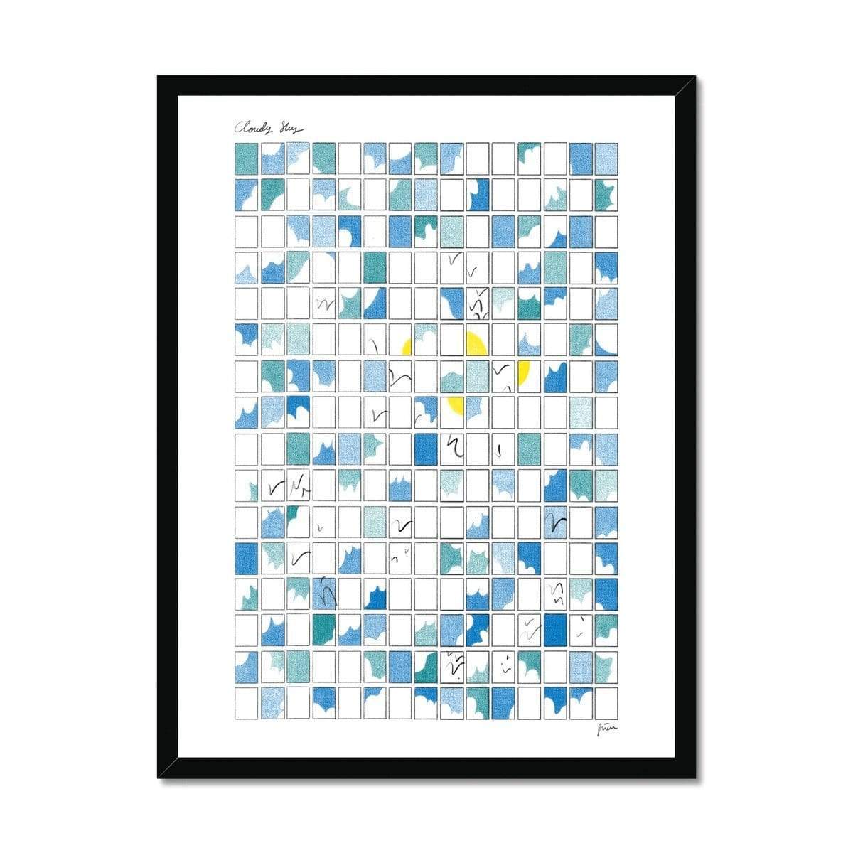 Prodigi Fine art 18"x24" / Black Frame Gizem Vural | The Sky