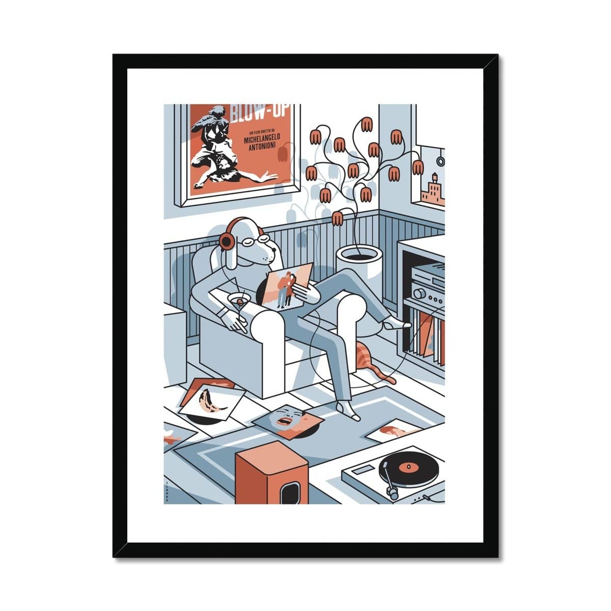 Prodigi Fine art 18"x24" / Black Frame Greg Clarke | The Audiophile