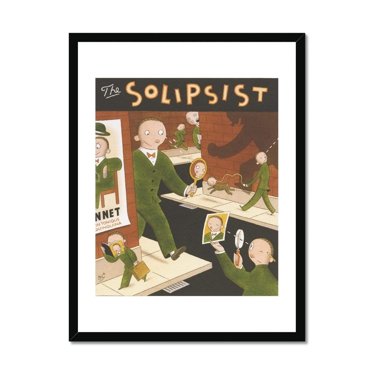 Prodigi Fine art 18"x24" / Black Frame Greg Clarke | The Solipsist