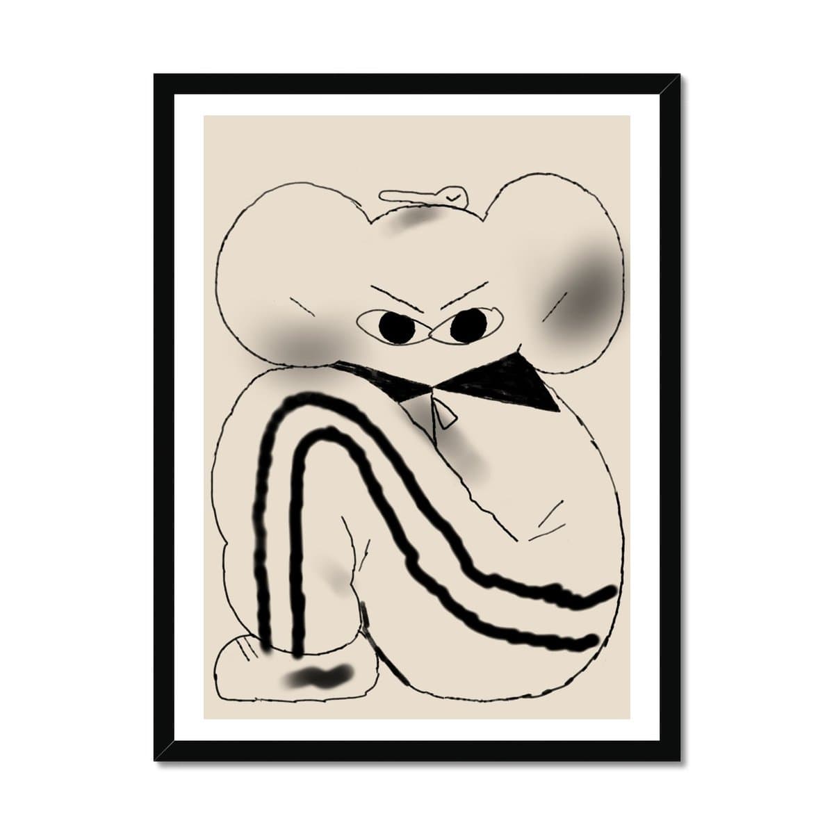 Prodigi Fine art 18"x24" / Black Frame Helena Covell | Attitude