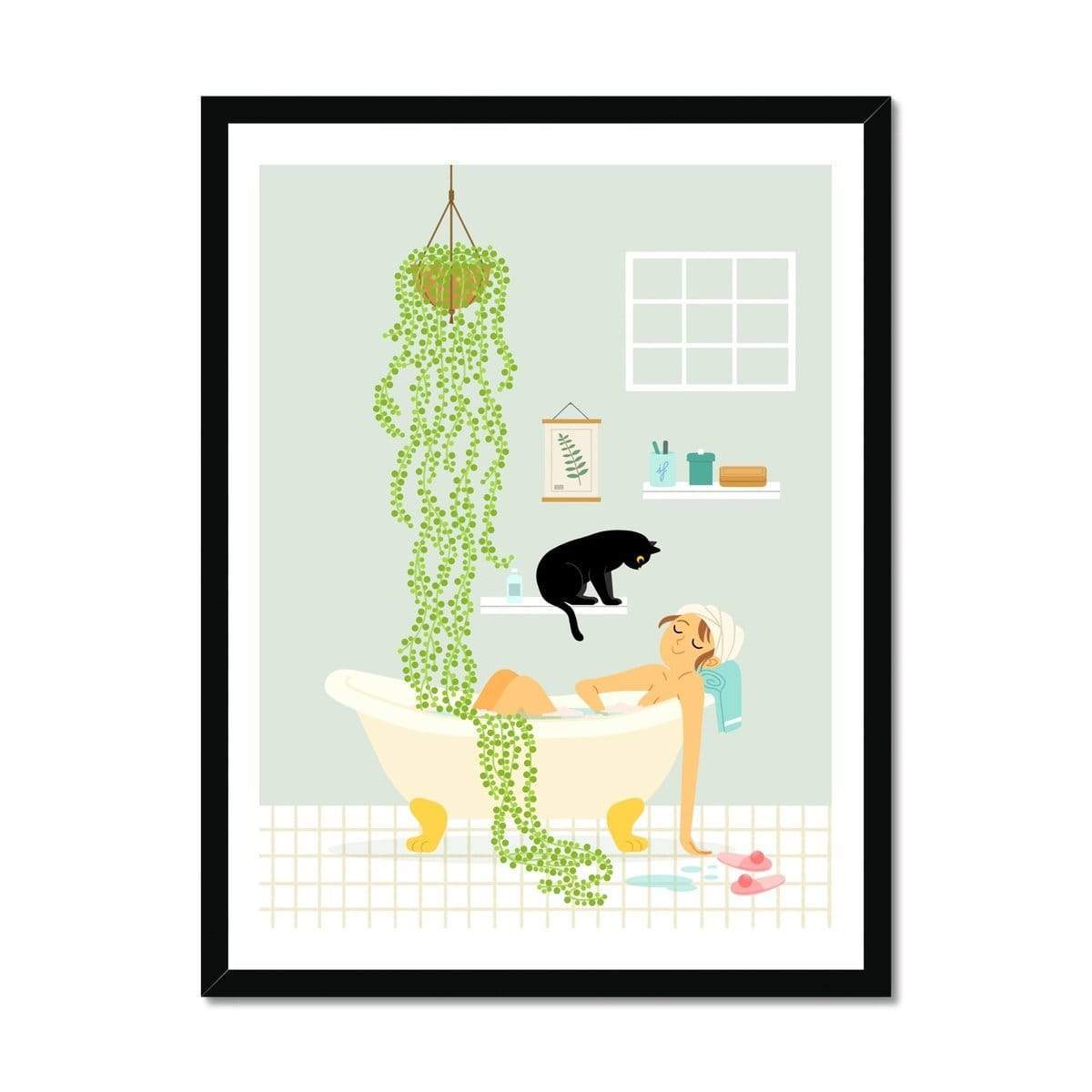 Prodigi Fine art 18"x24" / Black Frame Ilaria Falorsi | String of Pearls