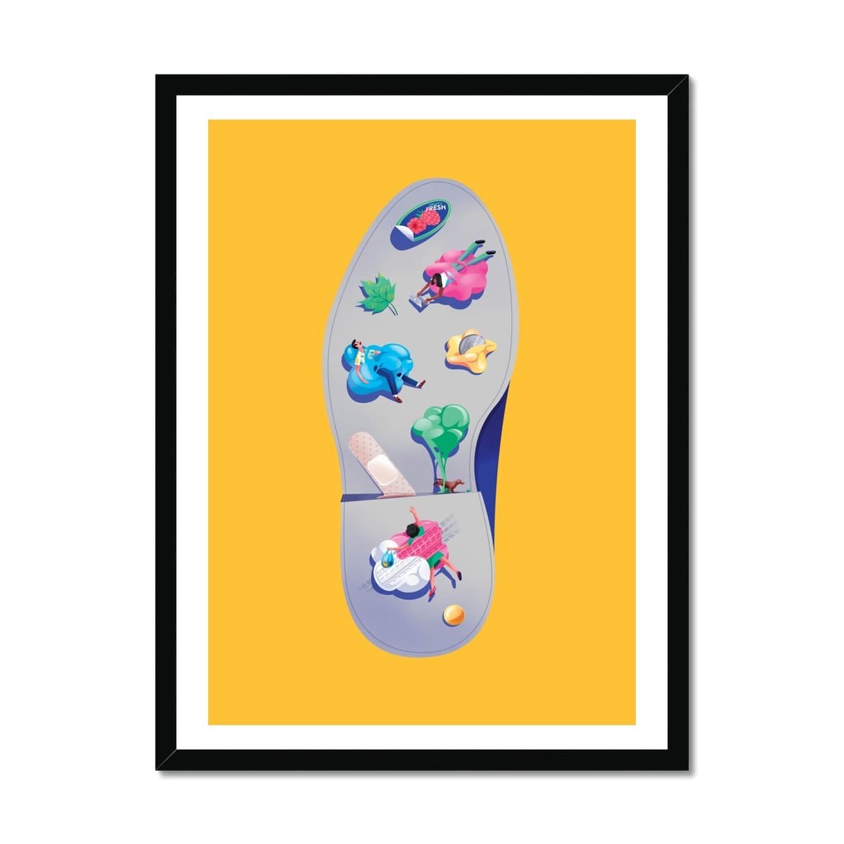 Prodigi Fine art 18"x24" / Black Frame Jack Hudson | Gum