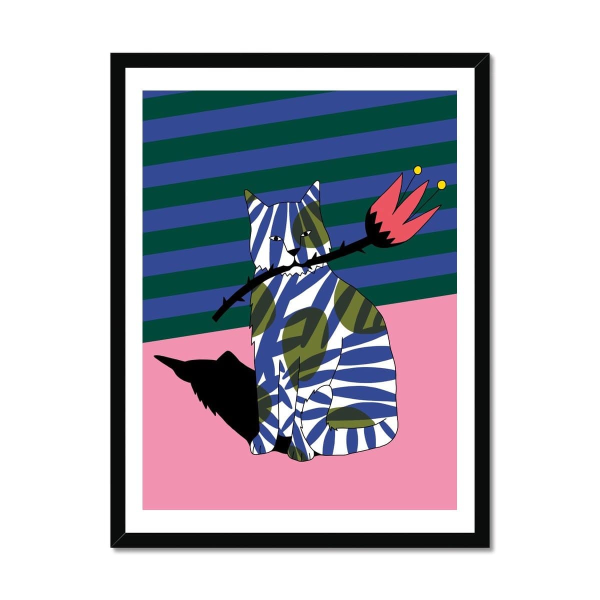 Prodigi Fine art 18"x24" / Black Frame Jan Buchczik | Cat Date