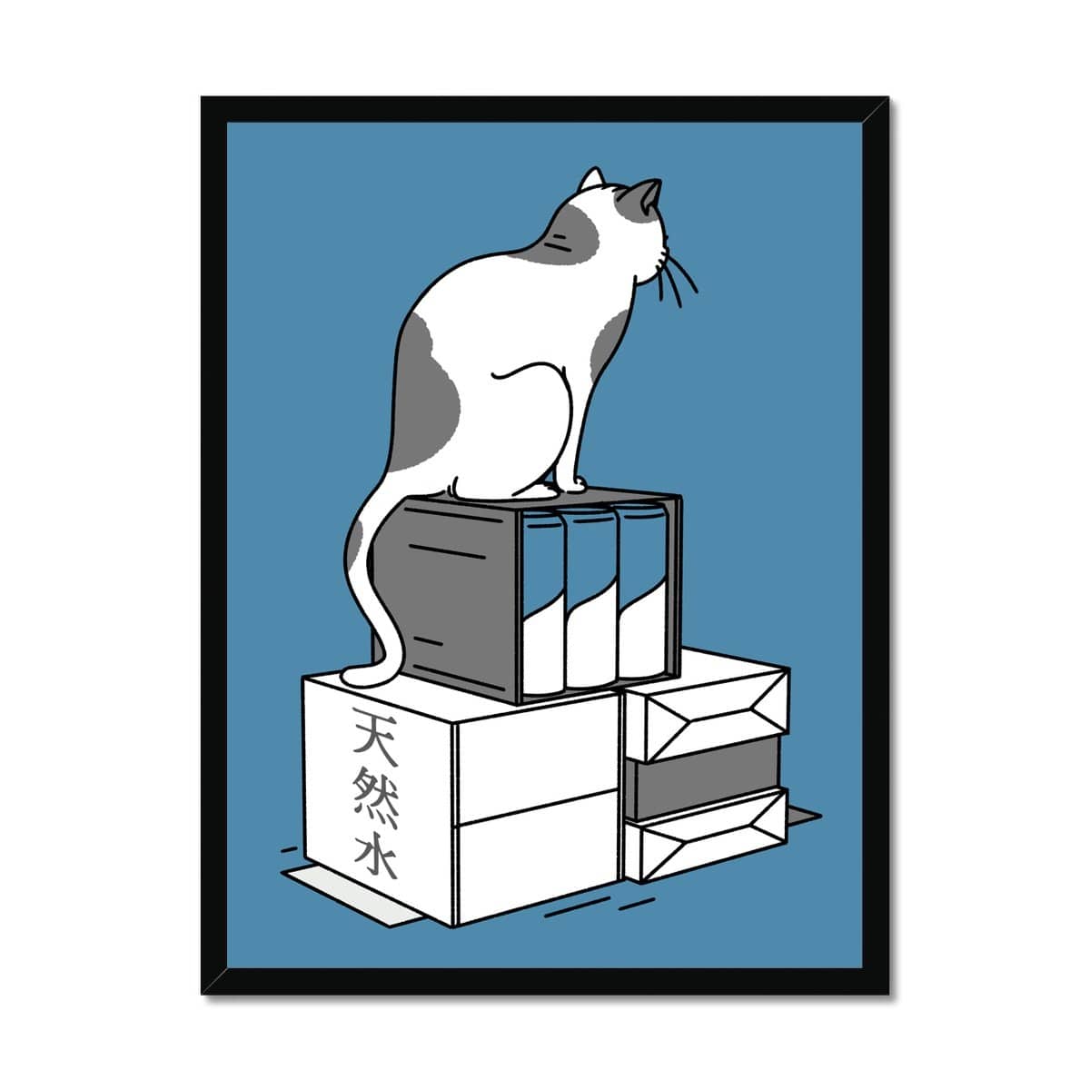 Prodigi Fine art 18"x24" / Black Frame Janne Iivonen | Bodega Cat