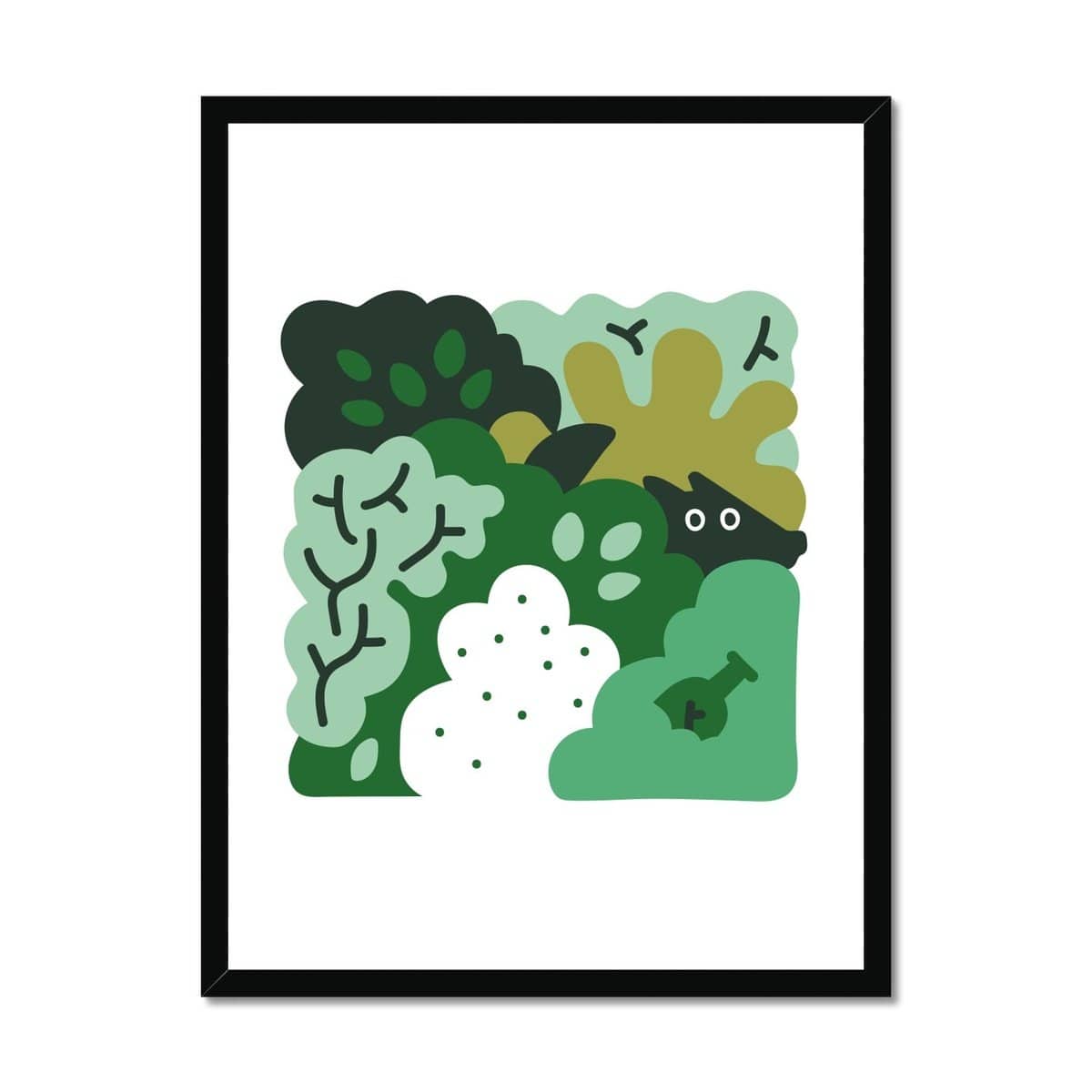 Prodigi Fine art 18"x24" / Black Frame Jasper Van Gestel | Hiding