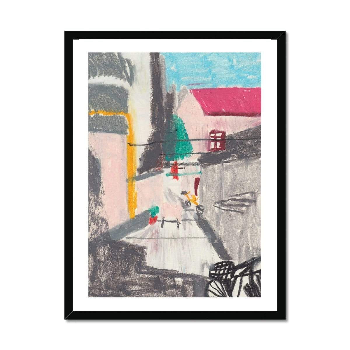 Prodigi Fine art 18"x24" / Black Frame Joe Gamble | Longjia Road