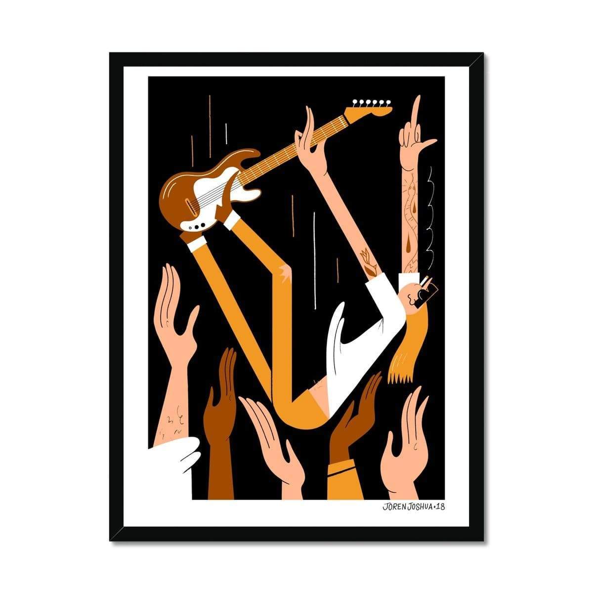 Prodigi Fine art 18"x24" / Black Frame Joren Joshua | Mood #2