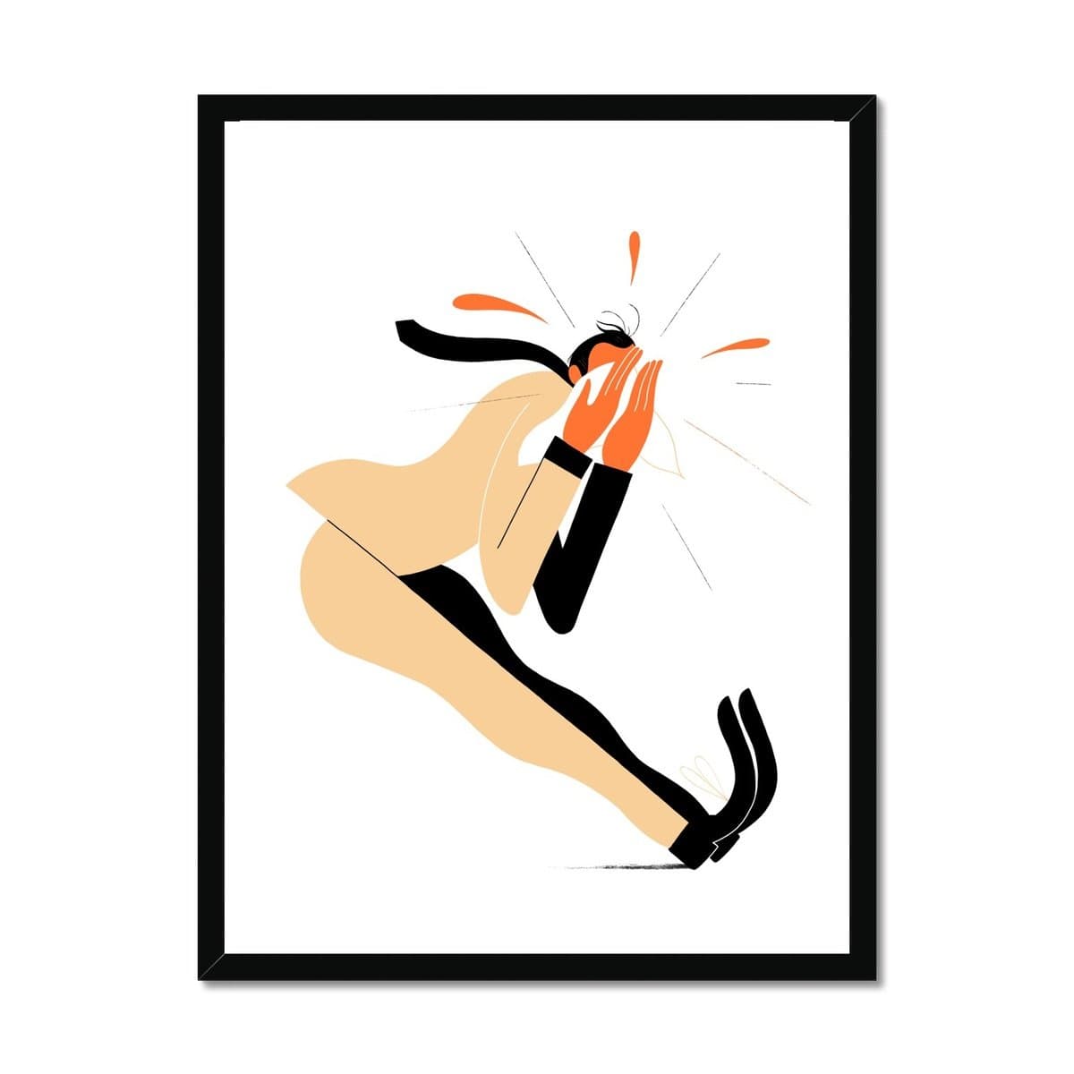 Prodigi Fine art 18"x24" / Black Frame Joren Joshua | Sneezer