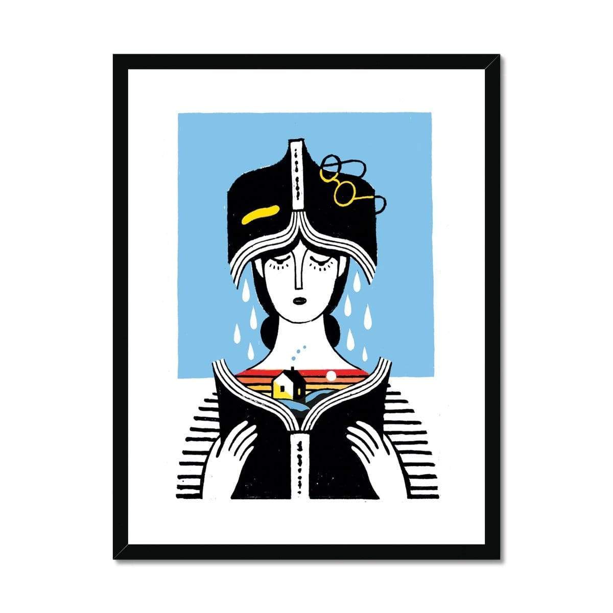 Prodigi Fine art 18"x24" / Black Frame Julianna Brion | Reader