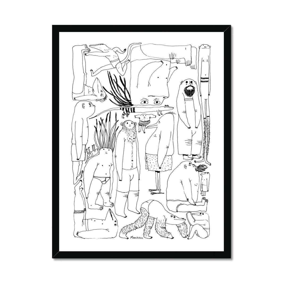 Prodigi Fine art 18"x24" / Black Frame Katherina Manolessou | Men in Pants Lives