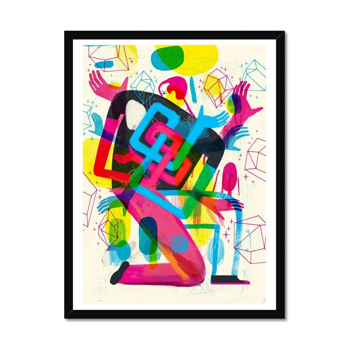 Prodigi Fine art 18"x24" / Black Frame Keith Negley | Mistakes