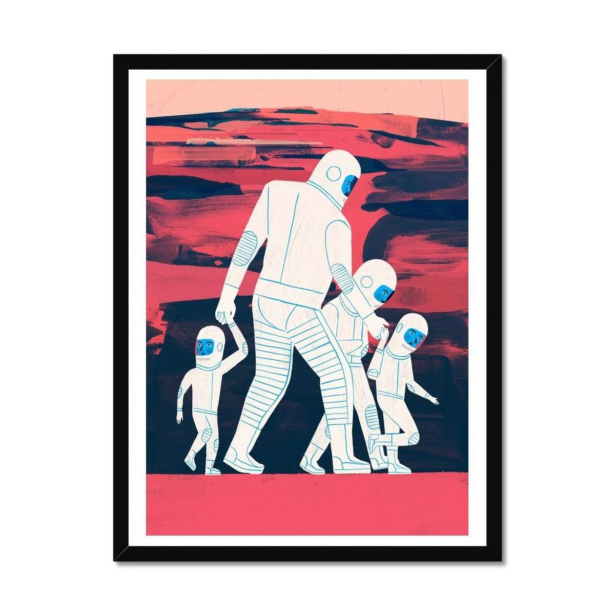 Prodigi Fine art 18"x24" / Black Frame Keith Negley | Origins