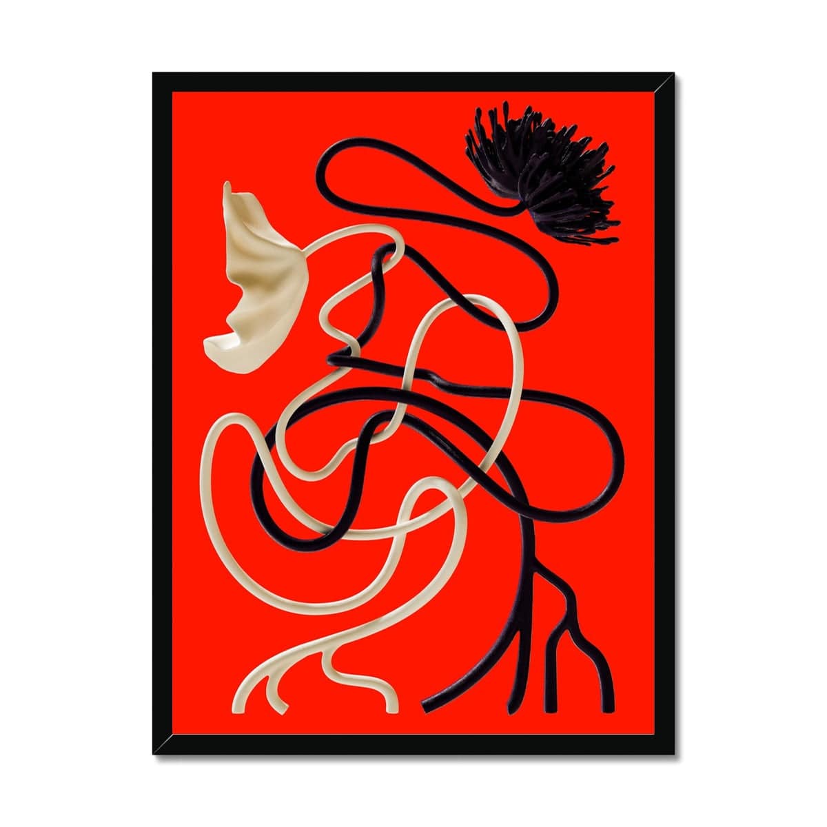 Prodigi Fine art 18"x24" / Black Frame Khyati Trehan - Love Letter