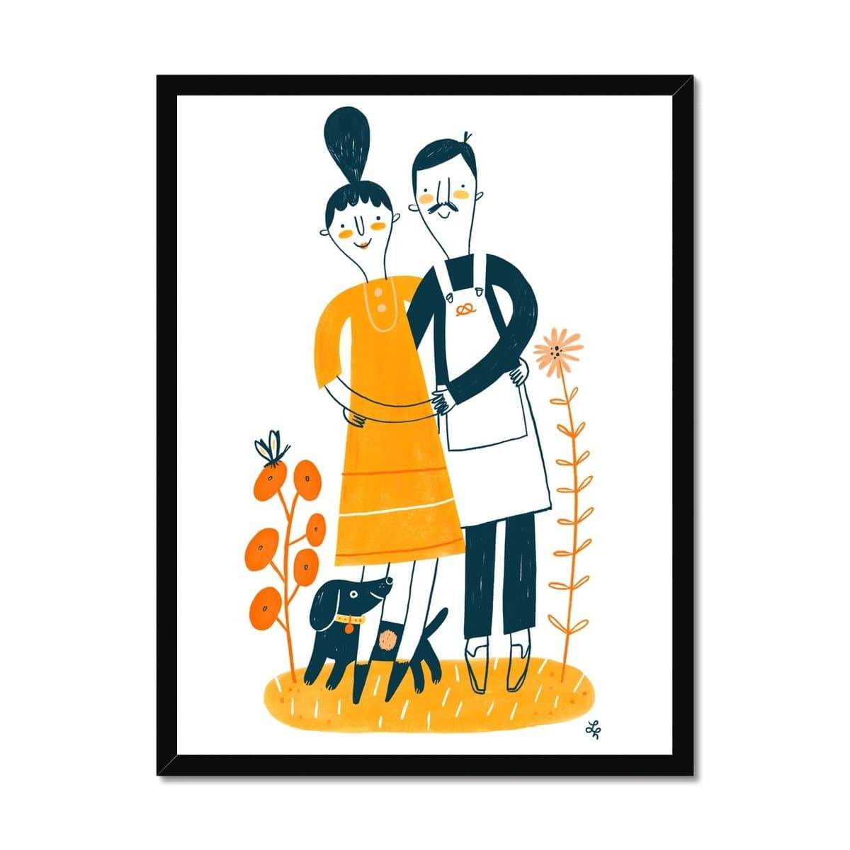 Prodigi Fine art 18"x24" / Black Frame Linzie Hunter | Pretzels