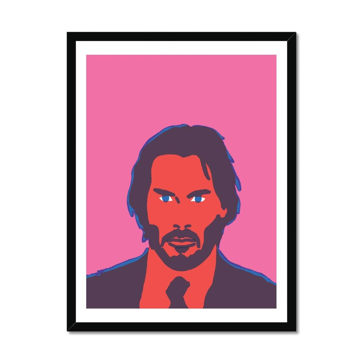 Prodigi Fine art 18"x24" / Black Frame Lorenzo Gritti | Keanu